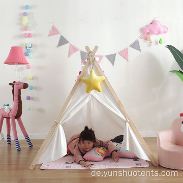 Indoor &amp; Outdoor A Frame Kinder Tipi Zelt